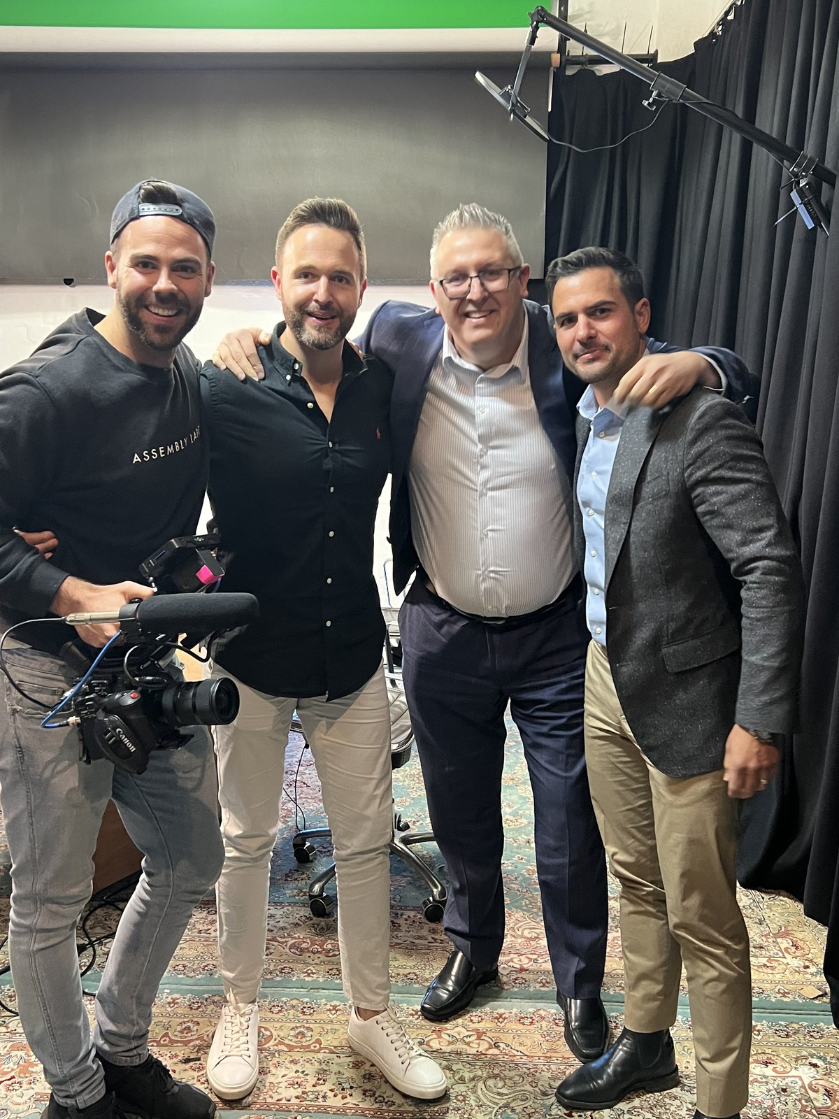 VIDPOD podcast production behind the scenes