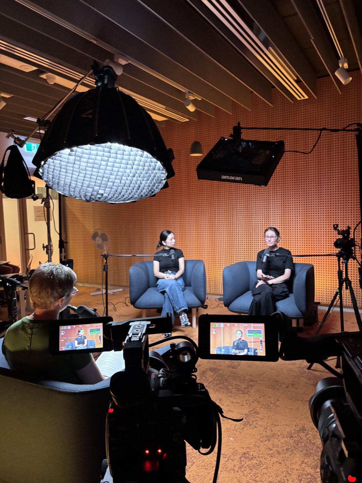 VIDPOD podcast production behind the scenes