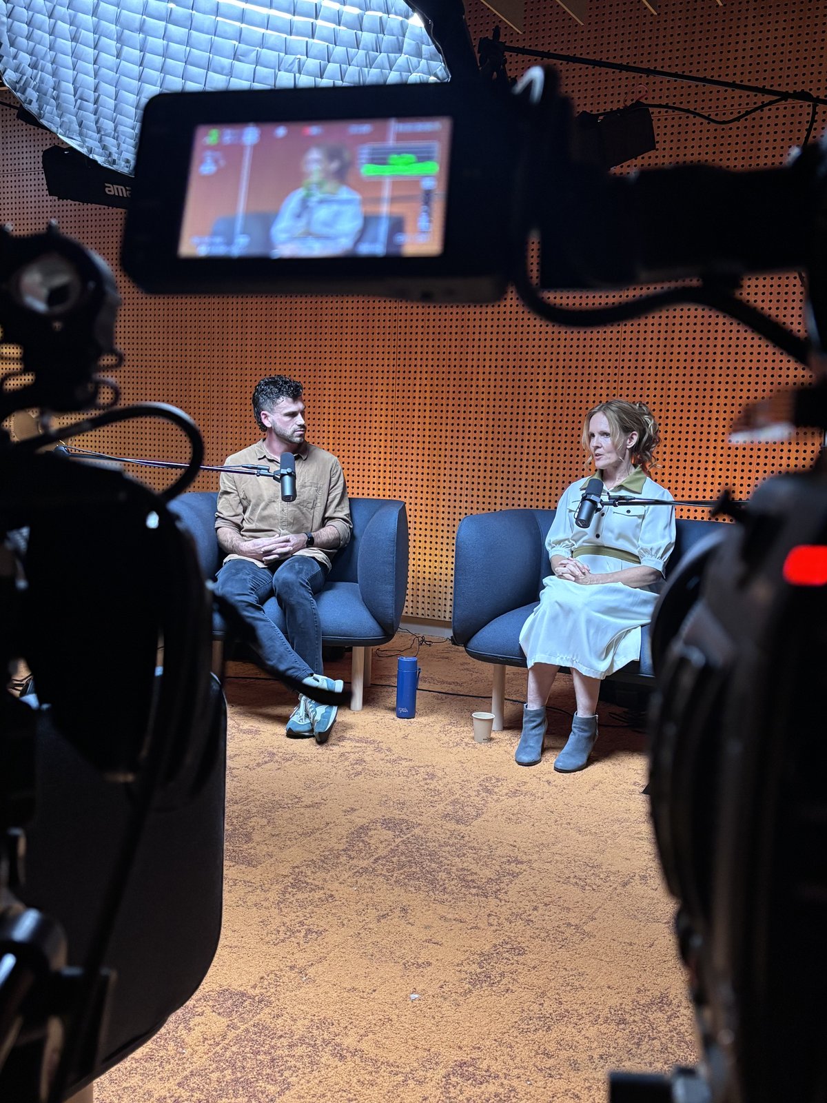 VIDPOD podcast production behind the scenes