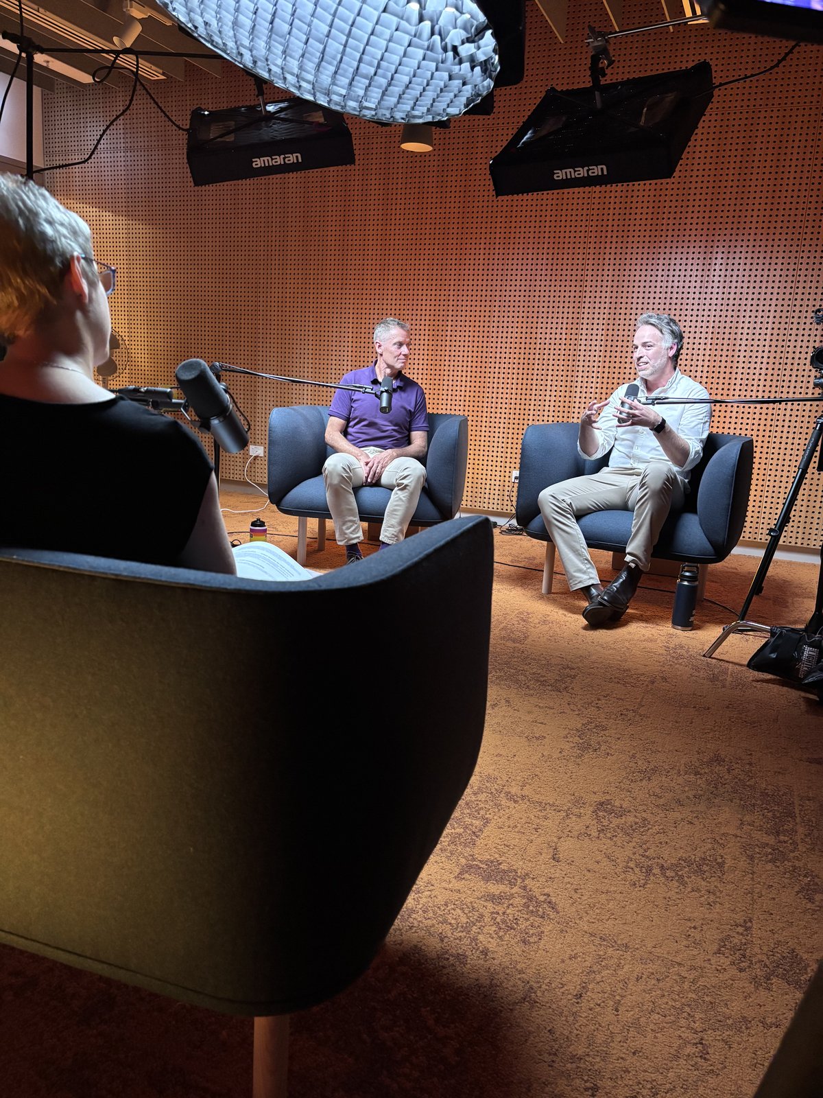 VIDPOD podcast production behind the scenes
