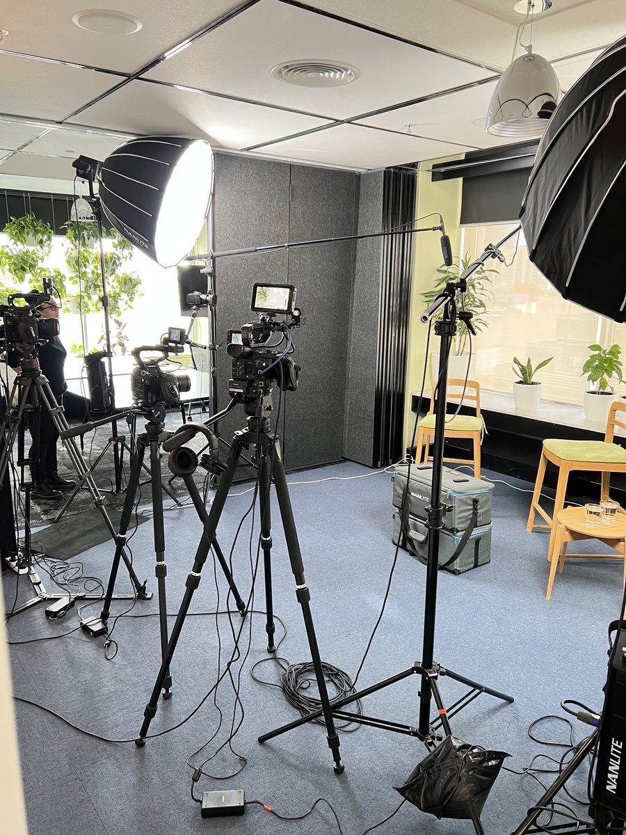 VIDPOD video production behind the scenes