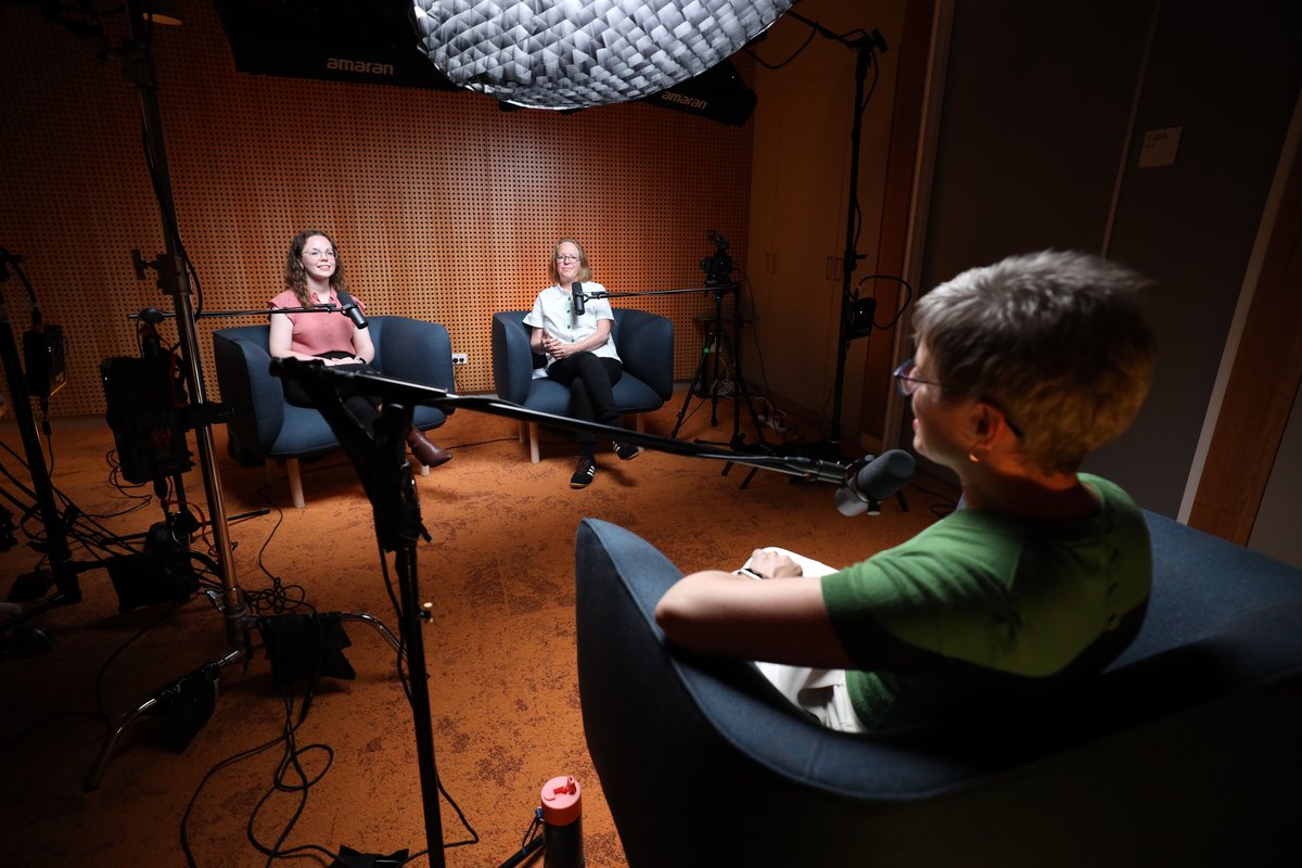 Let's Talk Teaching behind the scenes